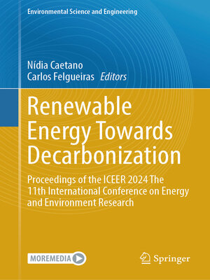 cover image of Renewable Energy Towards Decarbonization